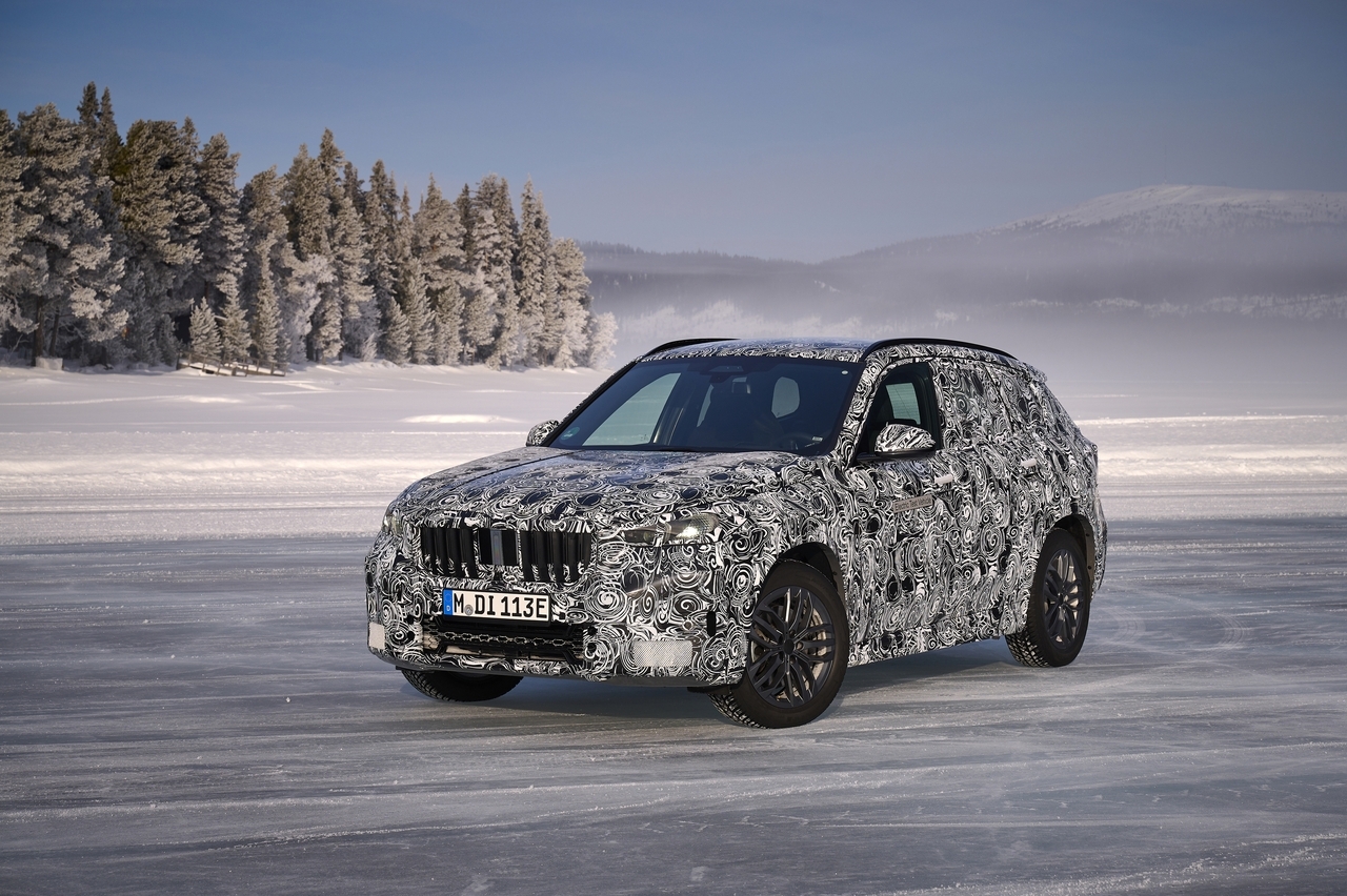 BMW iX1 test Arjeplog - Foto