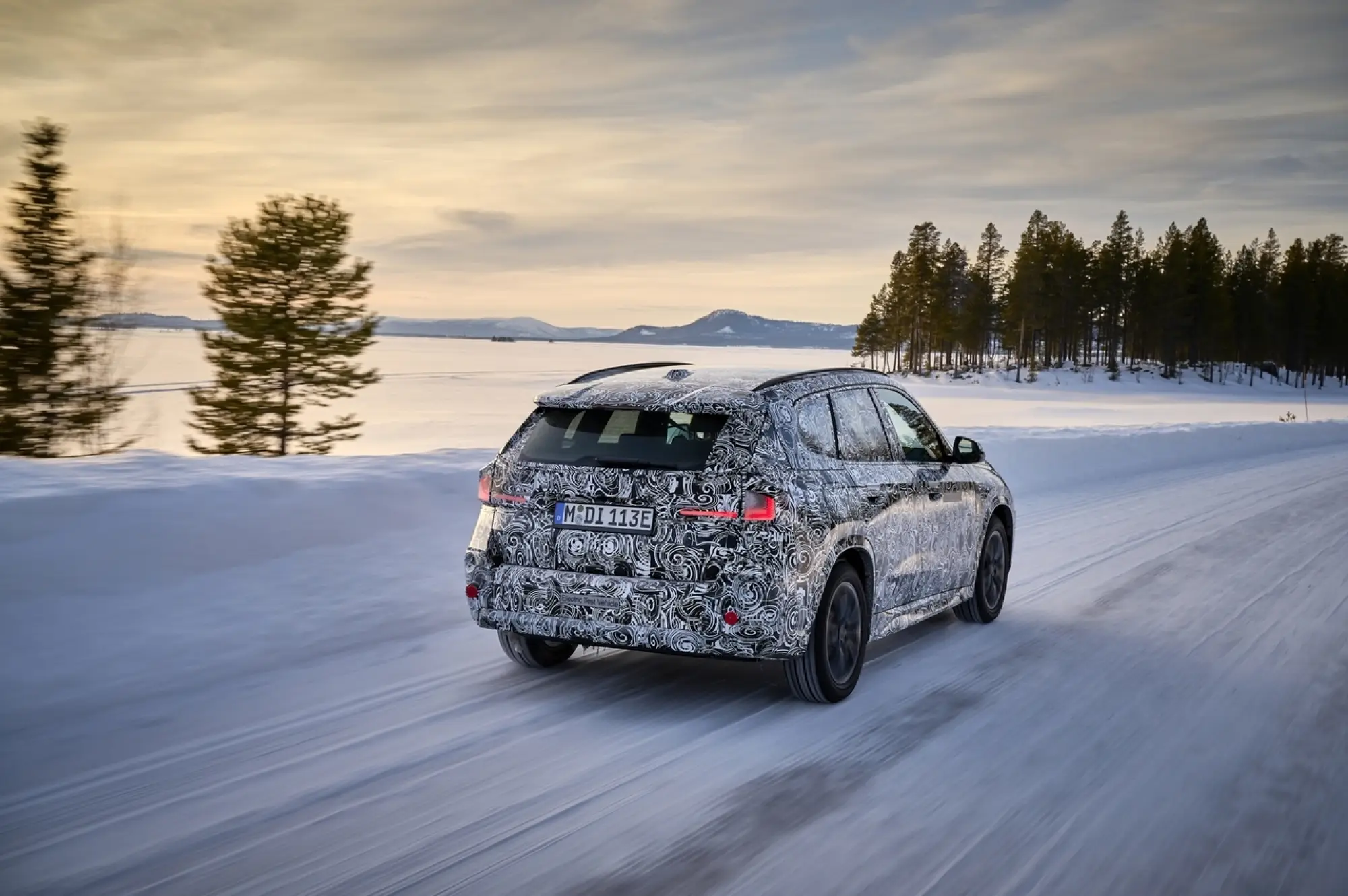 BMW iX1 test Arjeplog - Foto - 11