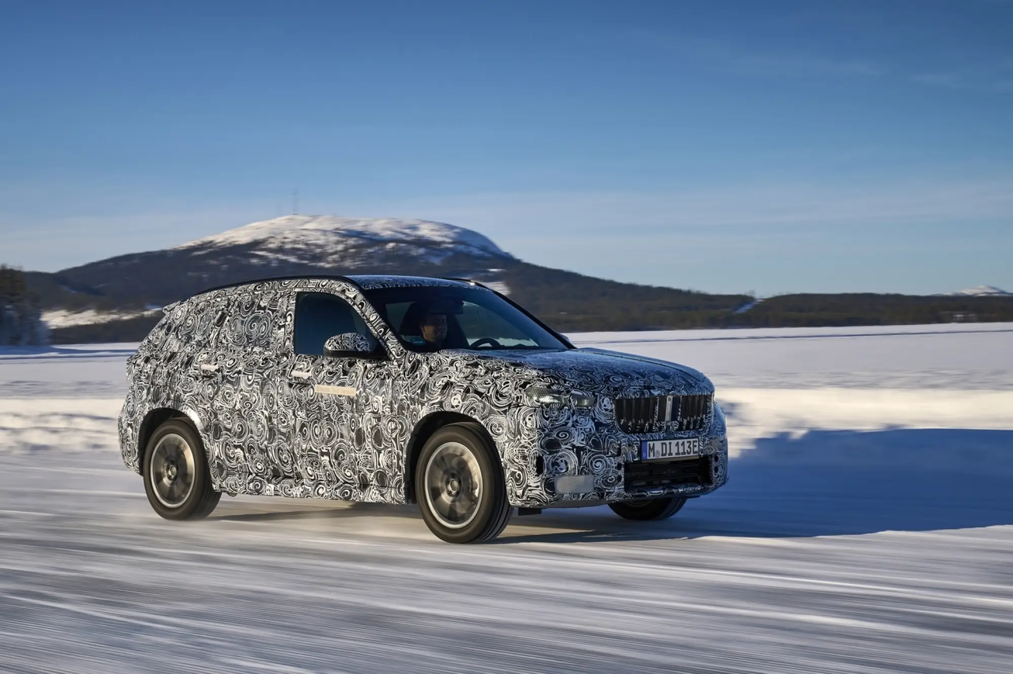 BMW iX1 test Arjeplog - Foto - 14