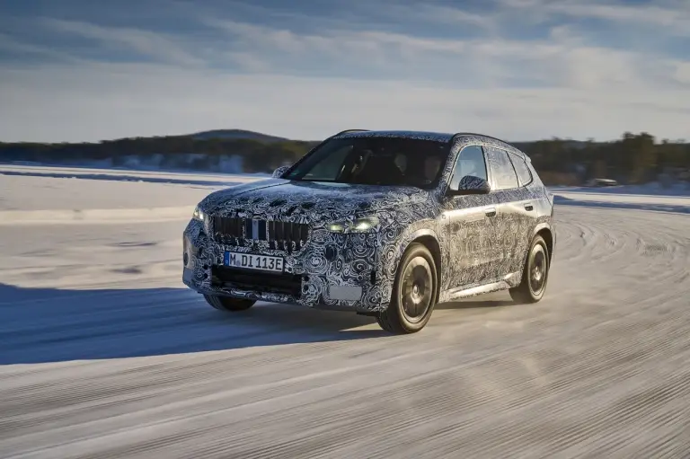 BMW iX1 test Arjeplog - Foto - 15