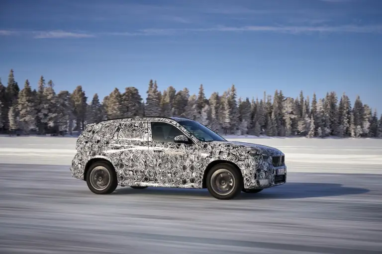 BMW iX1 test Arjeplog - Foto - 16
