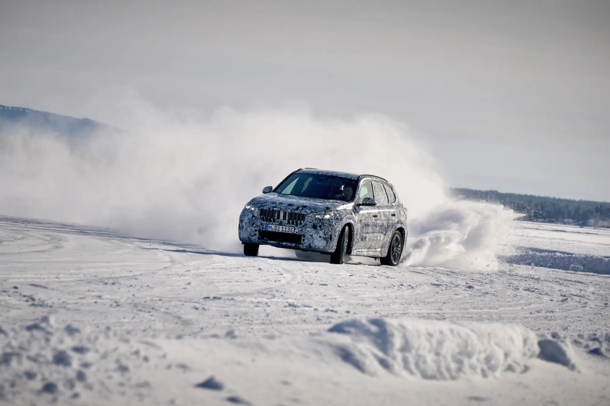 BMW iX1 test Arjeplog - Foto - 29