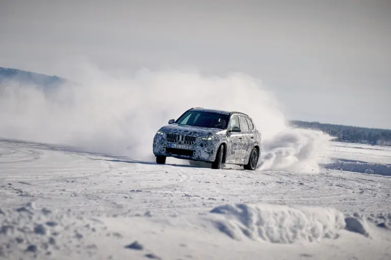 BMW iX1 test Arjeplog - Foto - 29