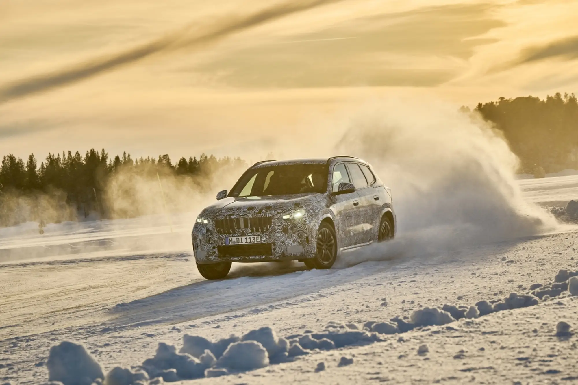BMW iX1 test Arjeplog - Foto - 30