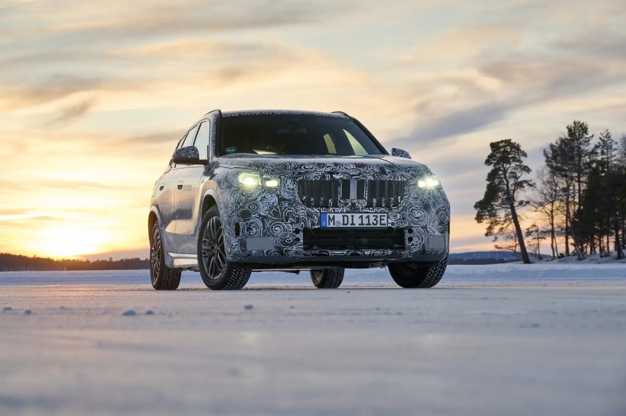 BMW iX1 test Arjeplog - Foto - 26