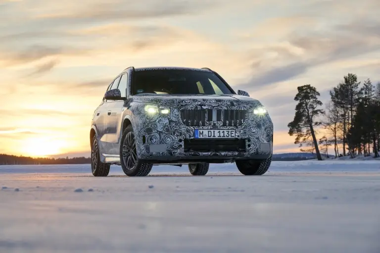 BMW iX1 test Arjeplog - Foto - 26