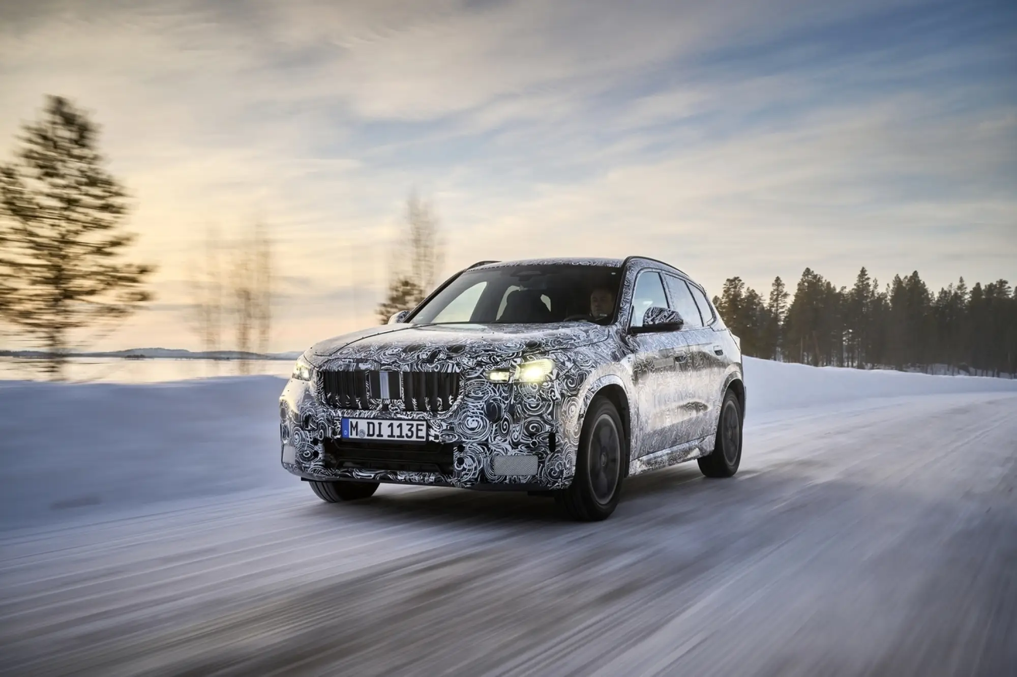 BMW iX1 test Arjeplog - Foto - 7