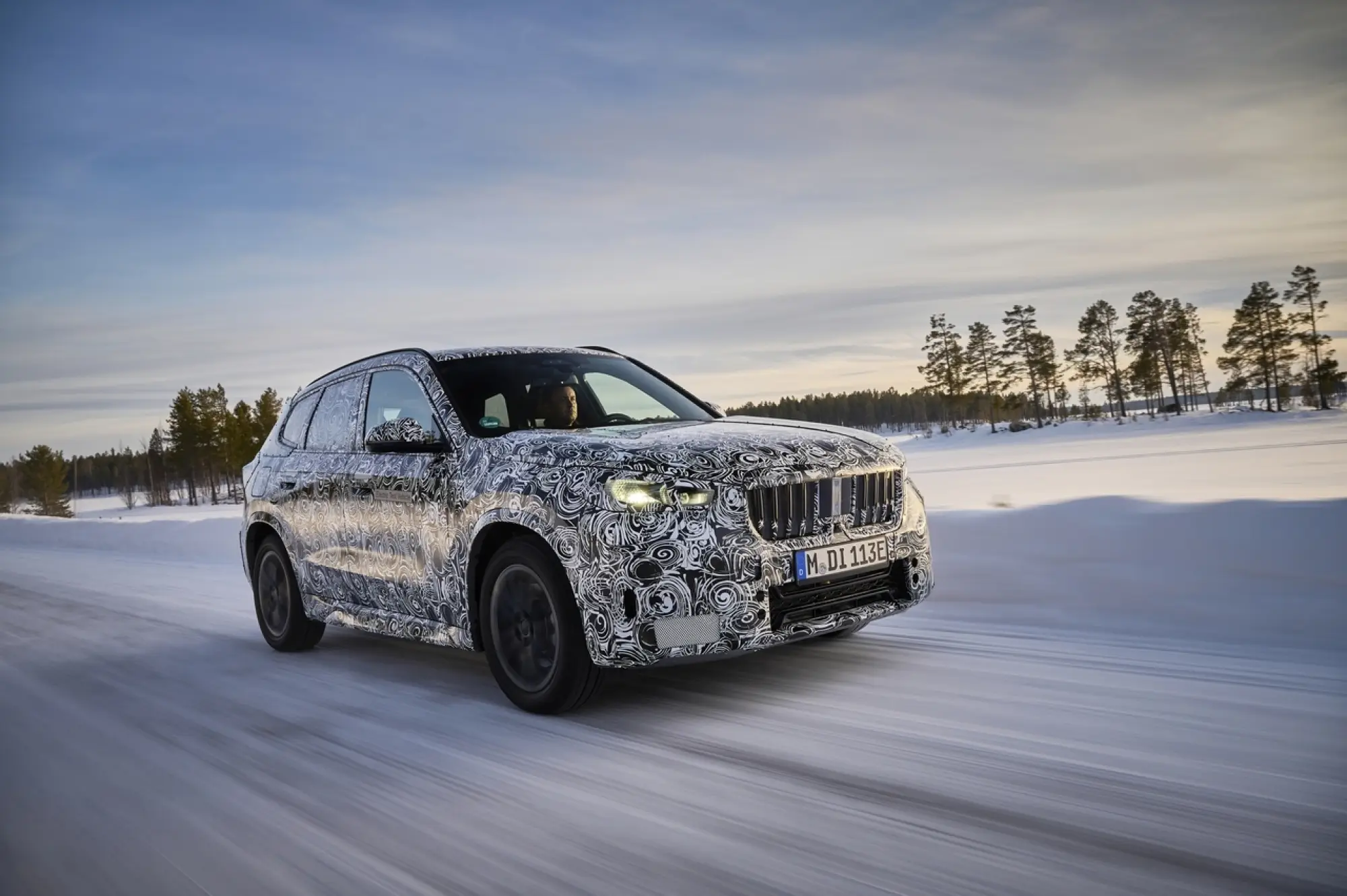 BMW iX1 test Arjeplog - Foto - 10