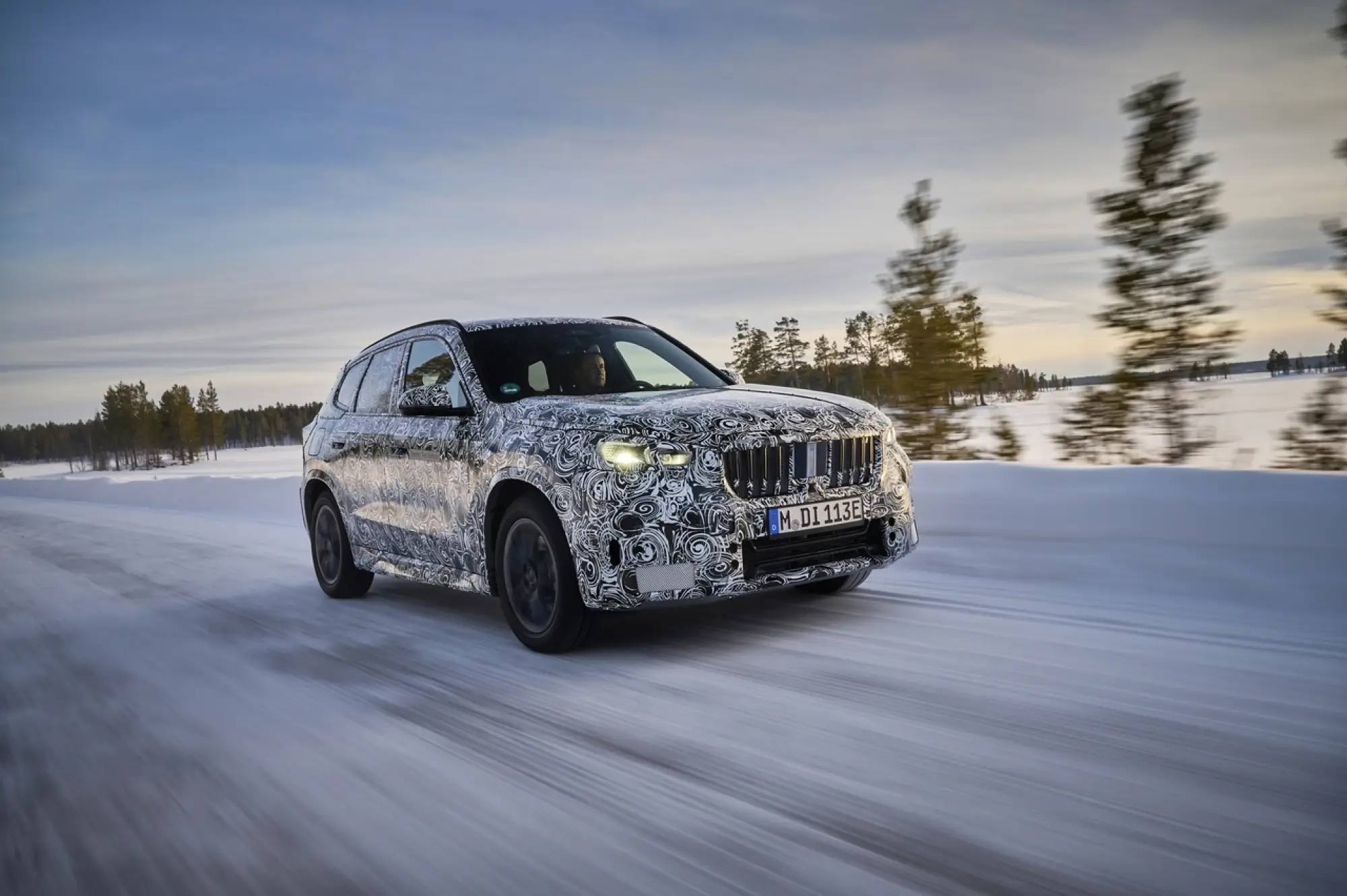 BMW iX1 test Arjeplog - Foto - 5