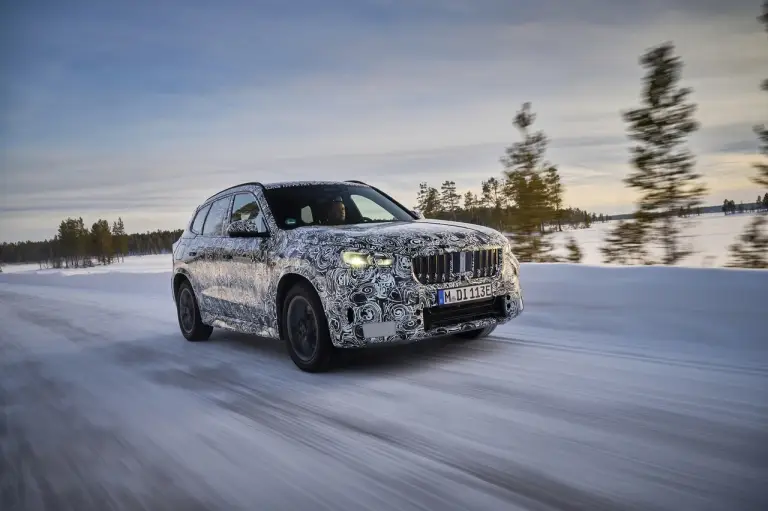 BMW iX1 test Arjeplog - Foto - 5
