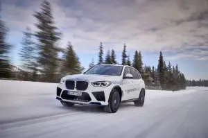 BMW iX5 Hydrogen test invernali - Foto - 15
