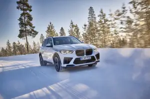 BMW iX5 Hydrogen test invernali - Foto