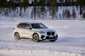 BMW iX5 Hydrogen test invernali - Foto