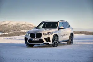 BMW iX5 Hydrogen test invernali - Foto - 3