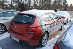 BMW M135i foto spia febbraio 2012