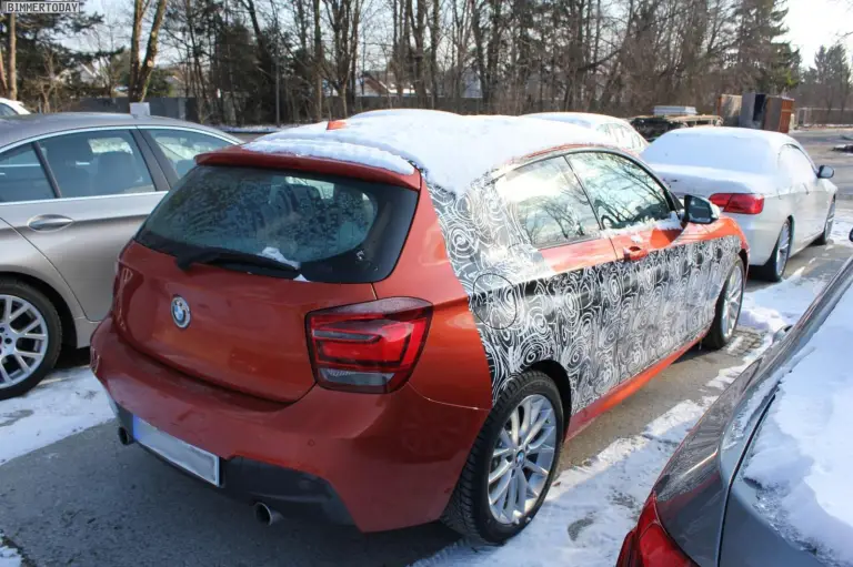 BMW M135i foto spia febbraio 2012 - 1