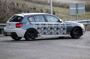 BMW M135i foto spia gennaio 2012