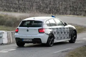 BMW M135i foto spia gennaio 2012