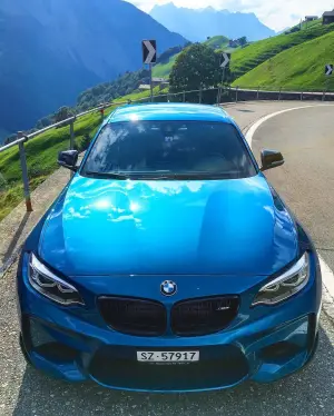 BMW M2 Coupe - Alpi svizzere