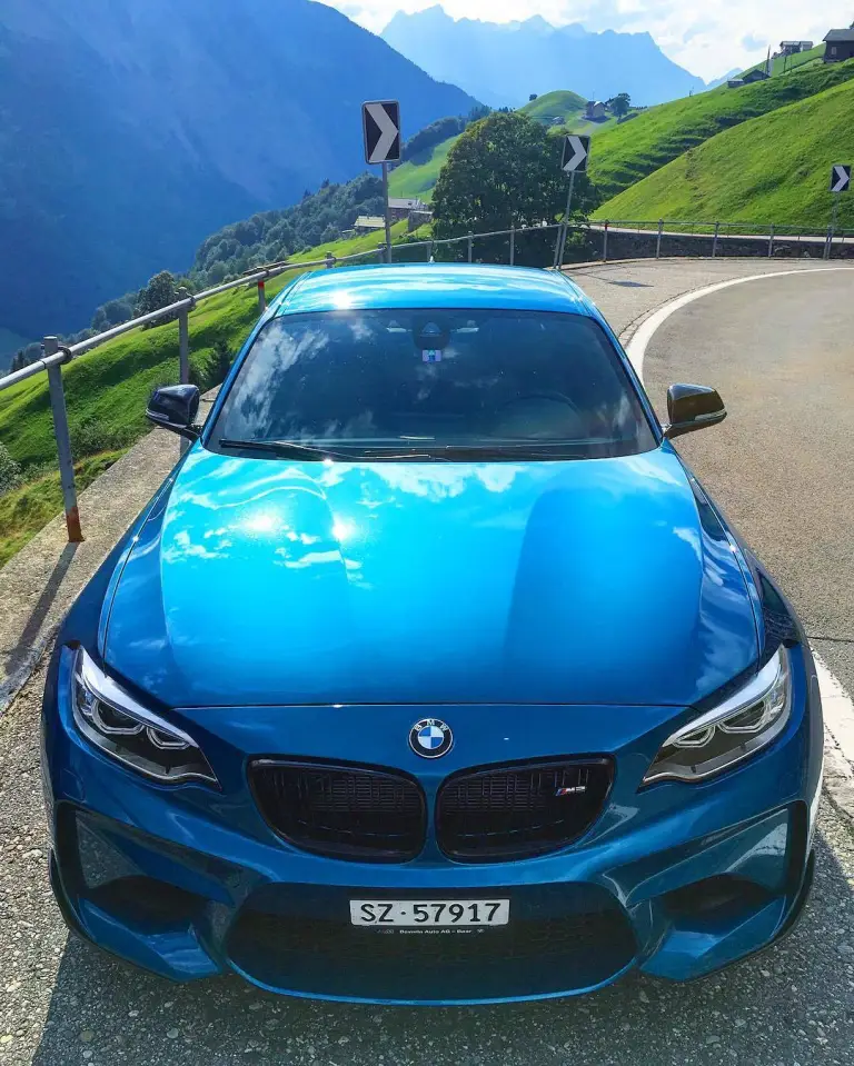 BMW M2 Coupe - Alpi svizzere - 8