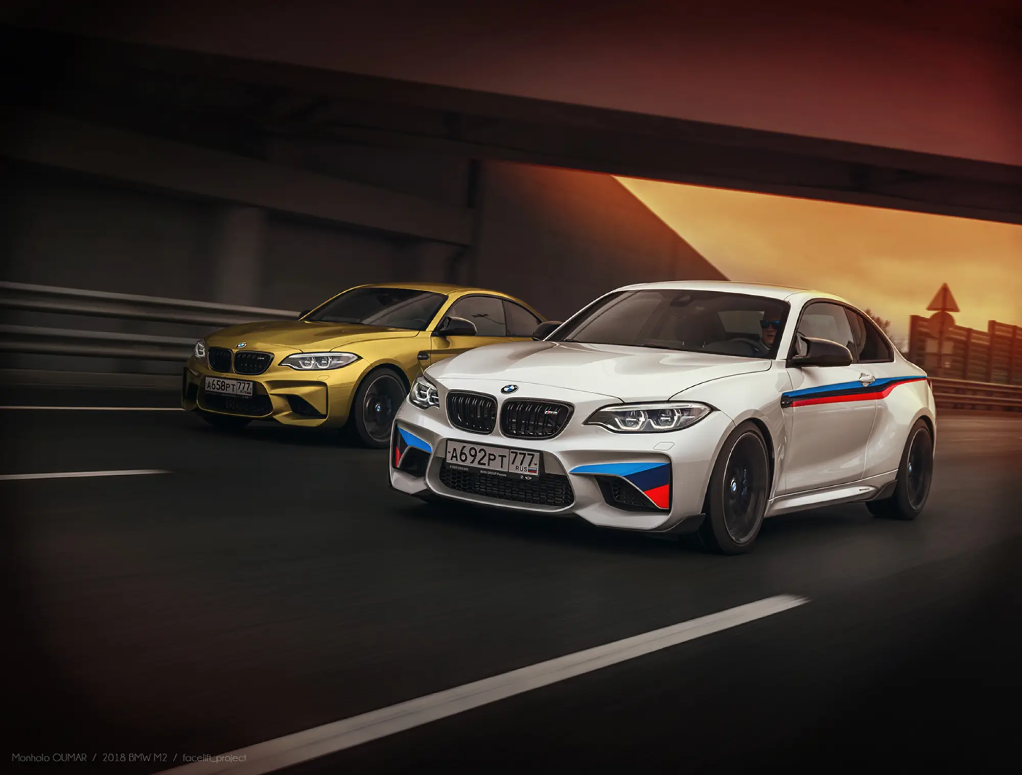 BMW M2 MY 2018 - Rendering by Monholo Oumar - 18