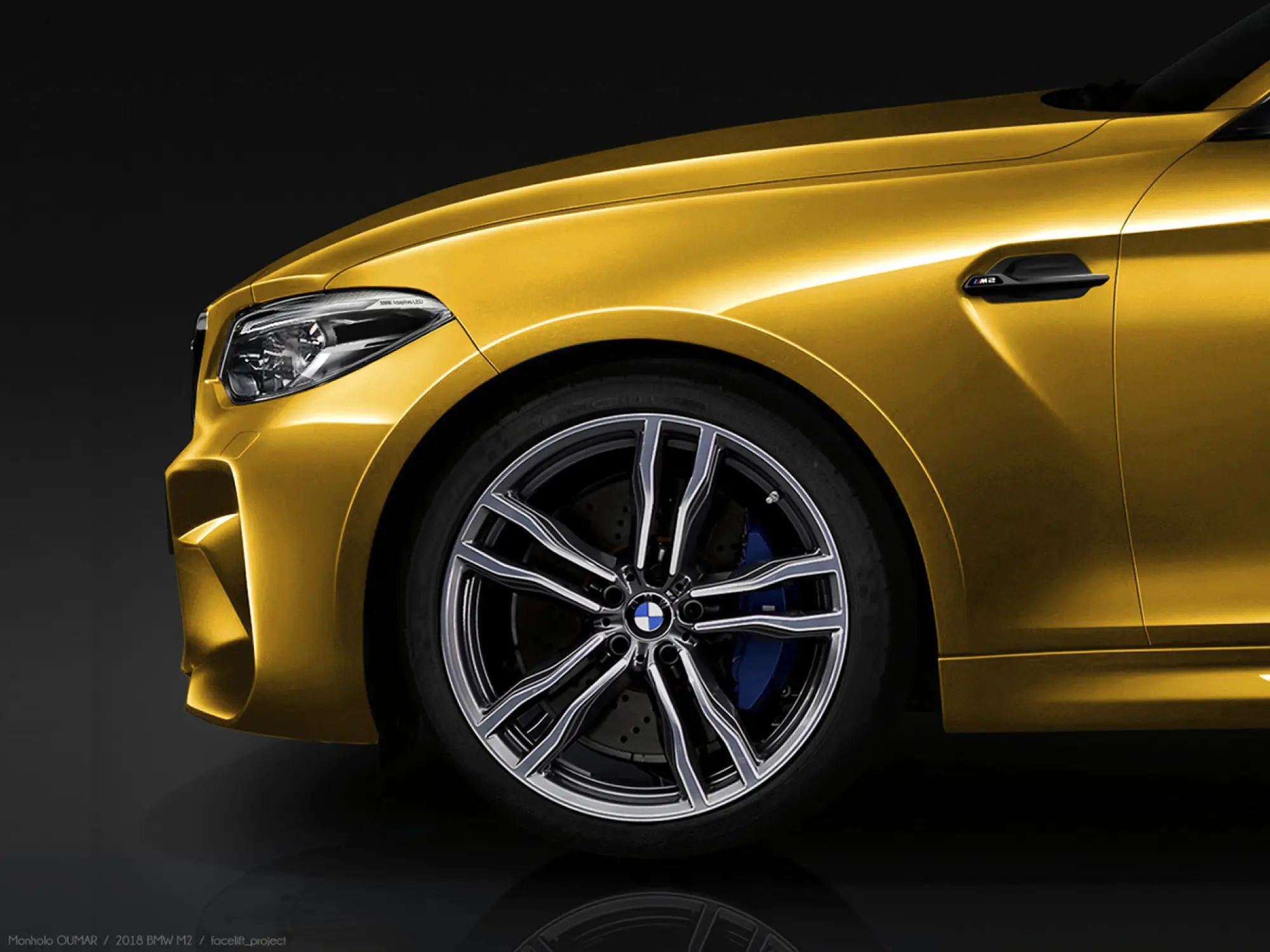 BMW M2 MY 2018 - Rendering by Monholo Oumar - 23