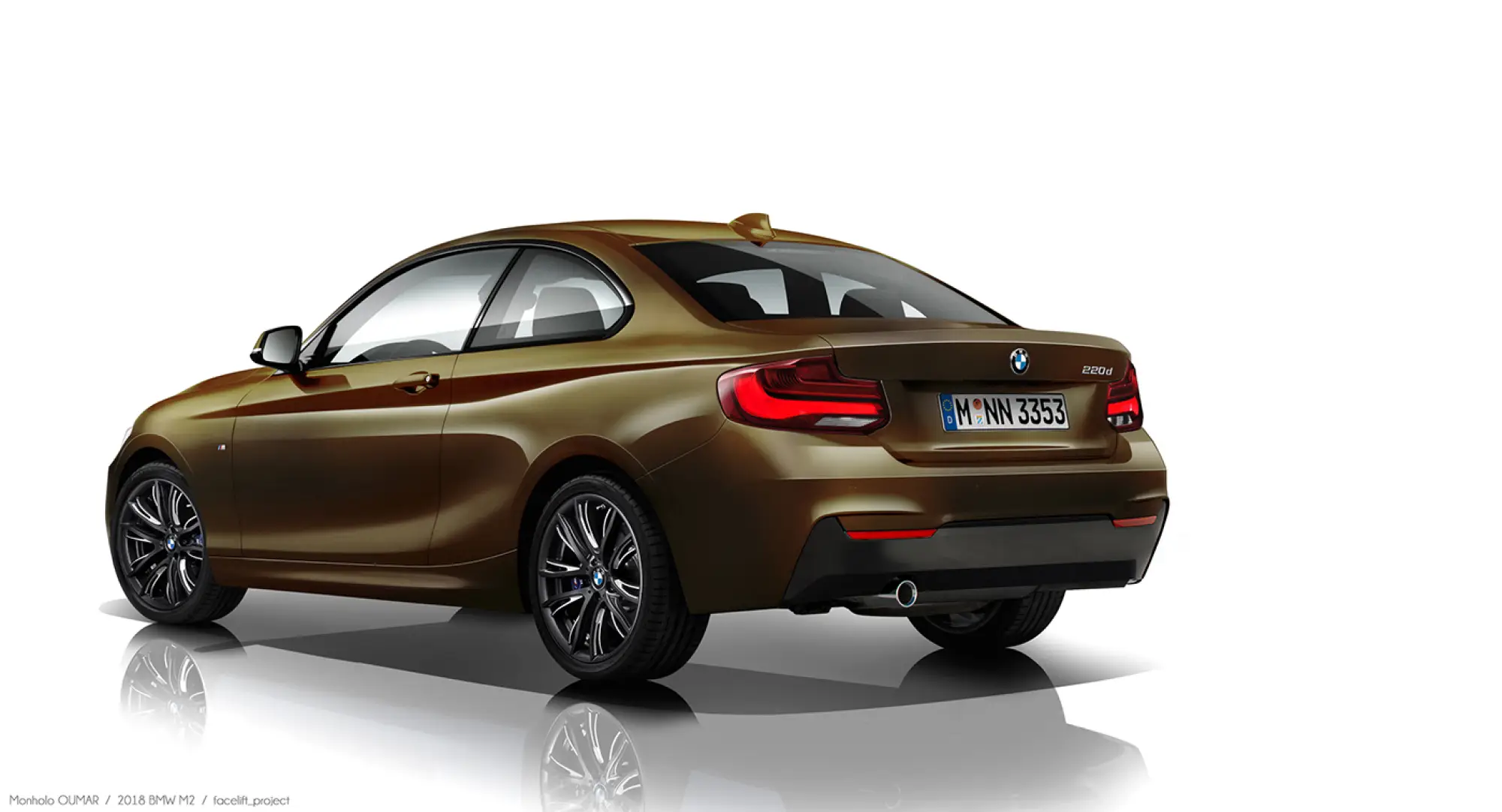 BMW M2 MY 2018 - Rendering by Monholo Oumar - 39