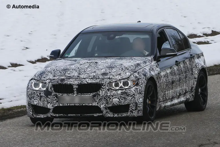 BMW M3 2014 - Foto spia 16-03-2013 - 1