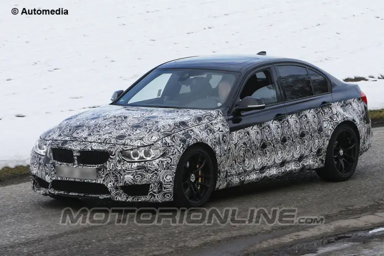 BMW M3 2014 - Foto spia 16-03-2013 - 2