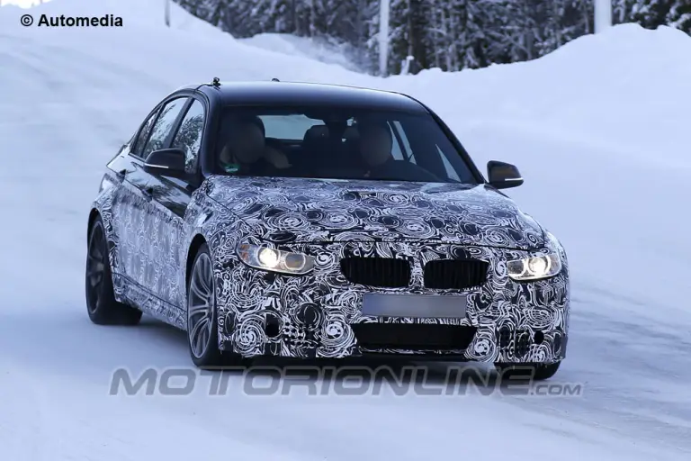 BMW M3 2014 - Foto spia 23-01-2013 - 1
