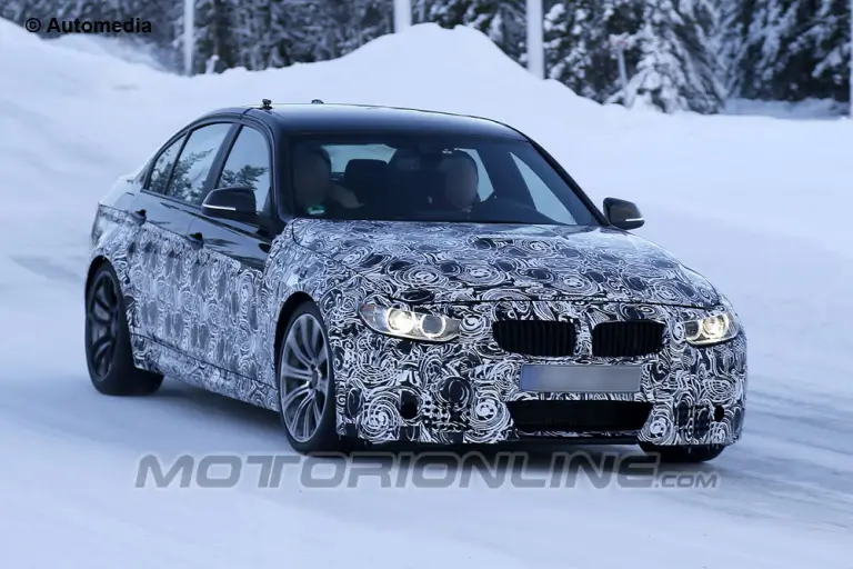 BMW M3 2014 - Foto spia 23-01-2013 - 2