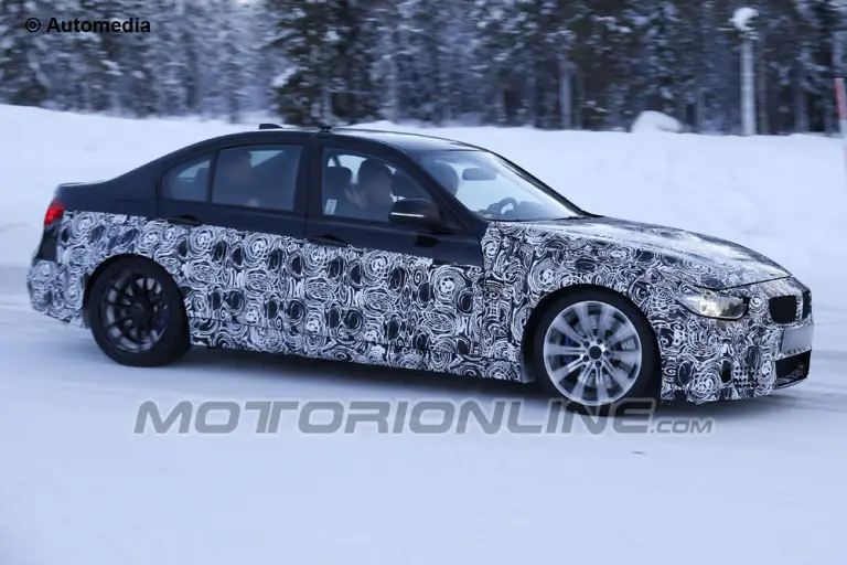 BMW M3 2014 - Foto spia 23-01-2013 - 3