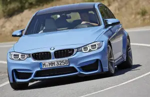 BMW M3 berlina ed M4 Coupe MY 2014 - 17