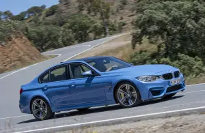 BMW M3 berlina ed M4 Coupe MY 2014