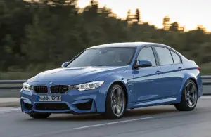 BMW M3 berlina ed M4 Coupe MY 2014