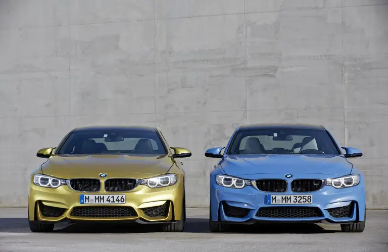 BMW M3 berlina ed M4 Coupe MY 2014 - 84