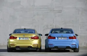 BMW M3 berlina ed M4 Coupe MY 2014