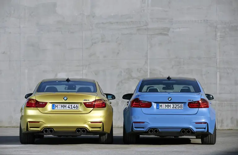 BMW M3 berlina ed M4 Coupe MY 2014 - 85