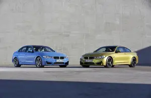 BMW M3 berlina ed M4 Coupe MY 2014