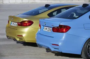 BMW M3 berlina ed M4 Coupe MY 2014