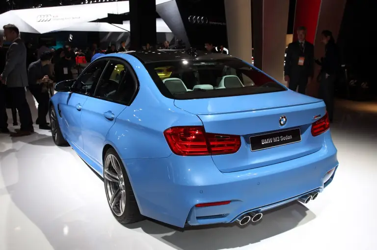 BMW M3 Berlina - Salone di Detroit 2014 - 8
