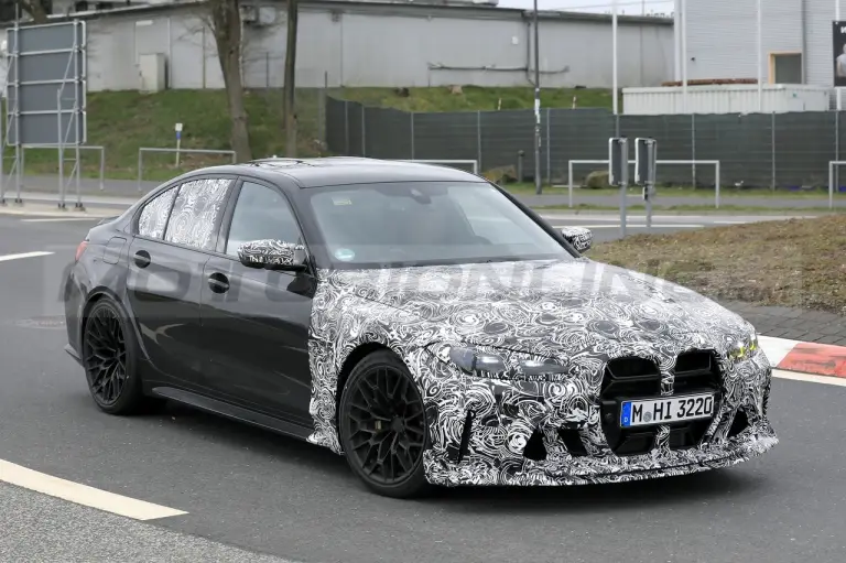 BMW M3 CSL - Foto Spia 07-04-2022 - 4