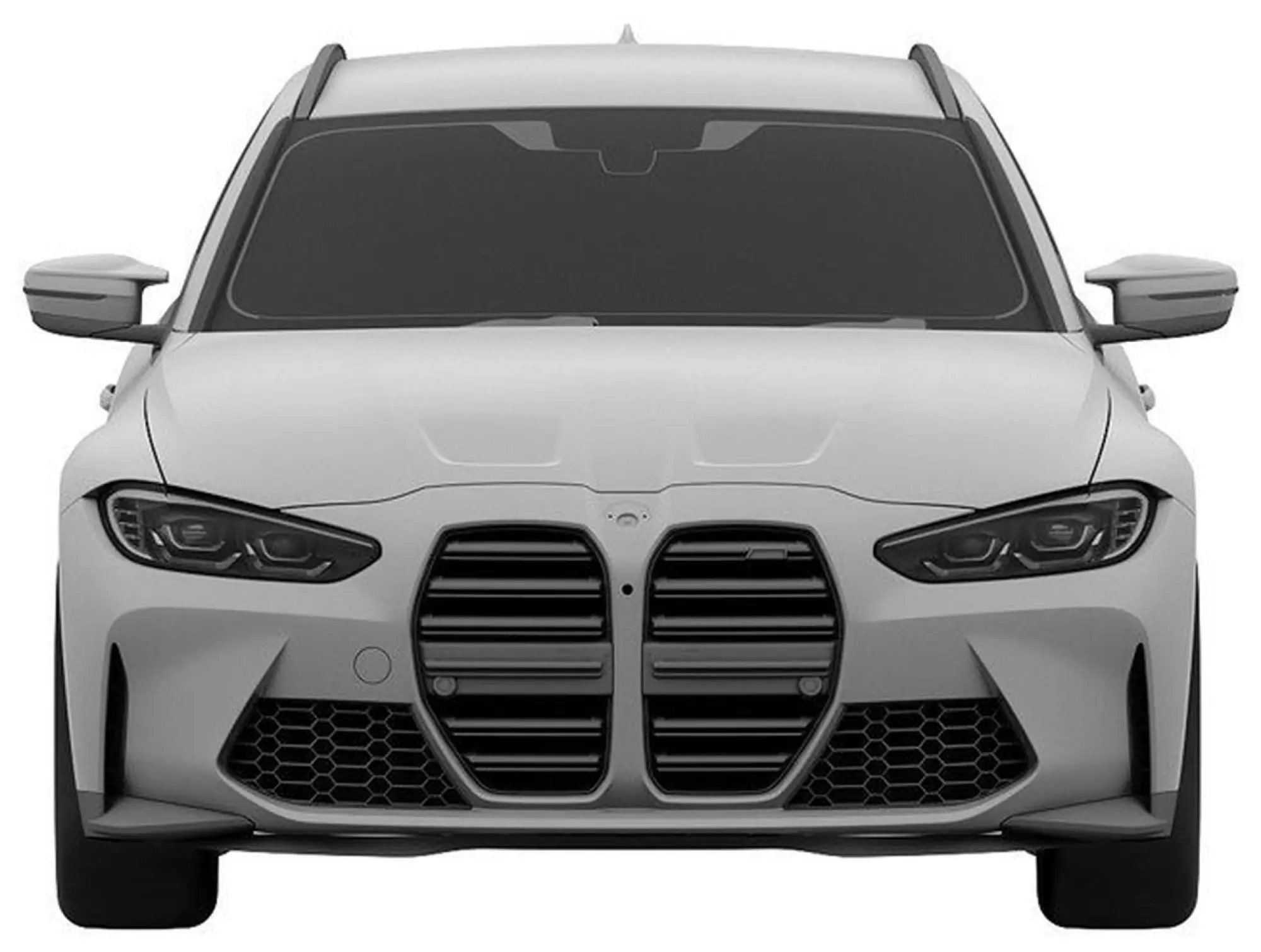 BMW M3 Touring 2023 - immagini brevetto - 7