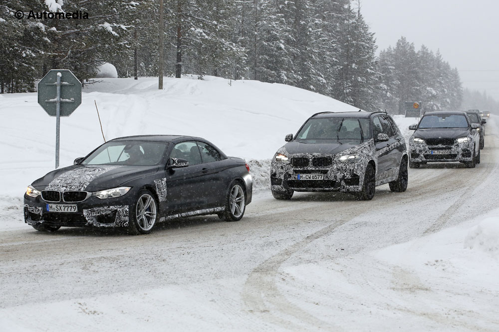 BMW M4 Cabrio 2014 - Foto spia 17-02-2014