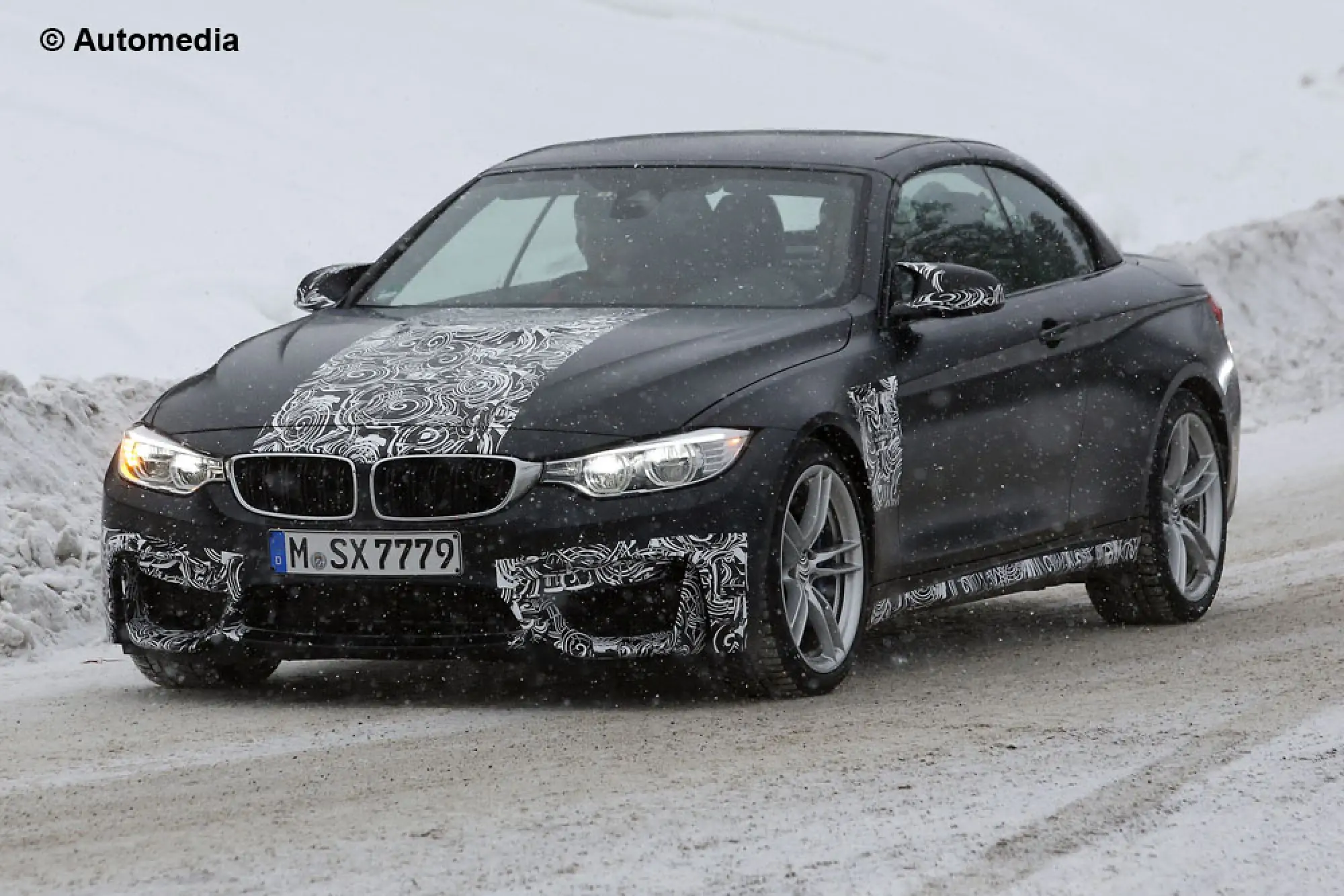 BMW M4 Cabrio 2014 - Foto spia 17-02-2014 - 2