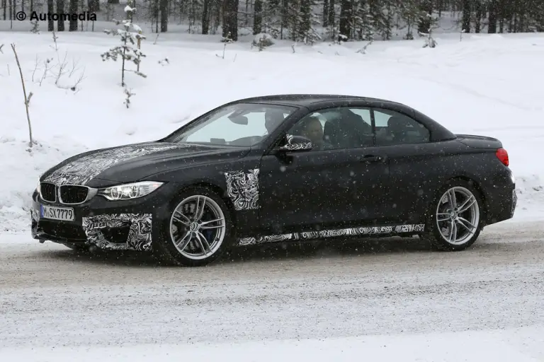 BMW M4 Cabrio 2014 - Foto spia 17-02-2014 - 3