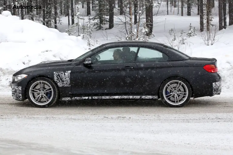BMW M4 Cabrio 2014 - Foto spia 17-02-2014 - 4