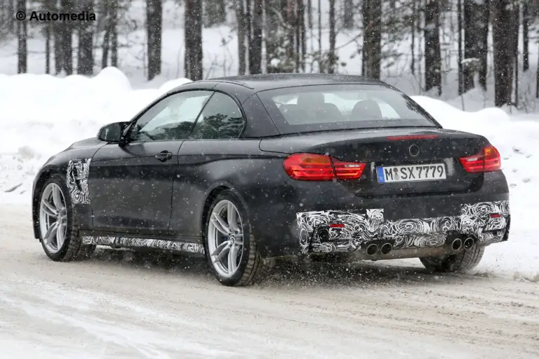 BMW M4 Cabrio 2014 - Foto spia 17-02-2014 - 5