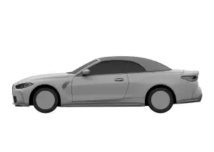 BMW M4 Cabrio 2021 - Foto brevetto