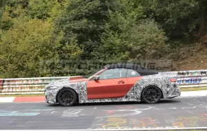 BMW M4 Cabrio 2021 - Foto spia 20-10-2020